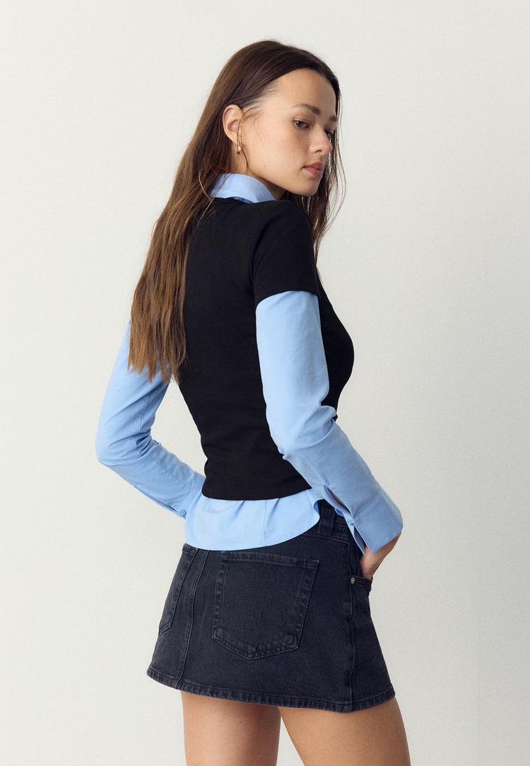 camiseta basica slim fit