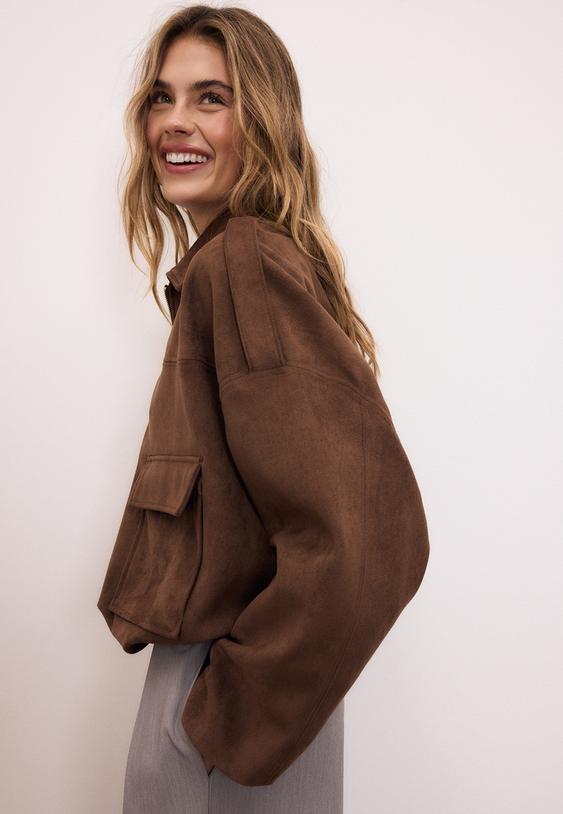 cazadora globo efecto antelina