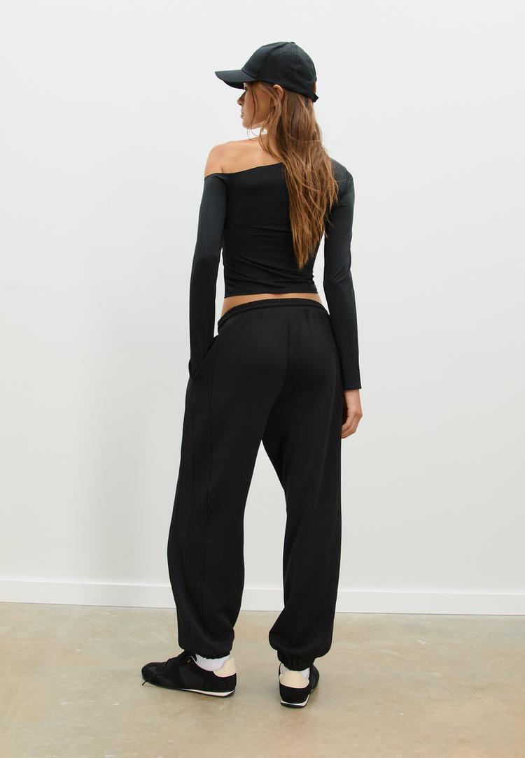 pantalon jogger baggy toucher doux