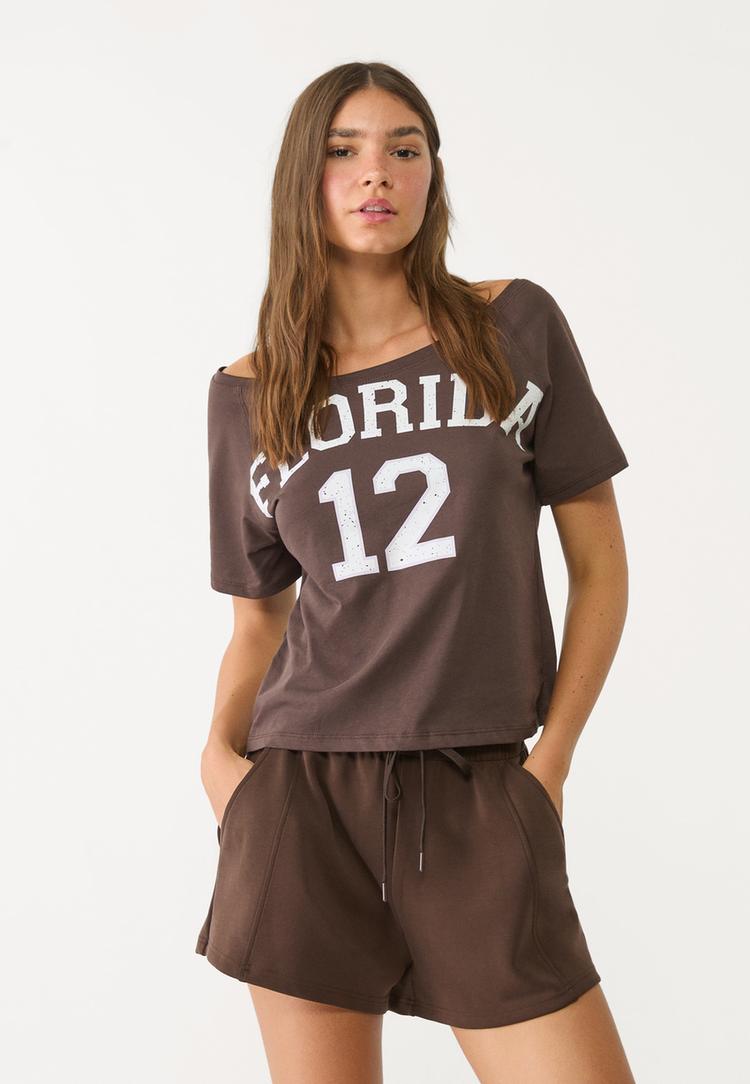 camiseta manga corta florida