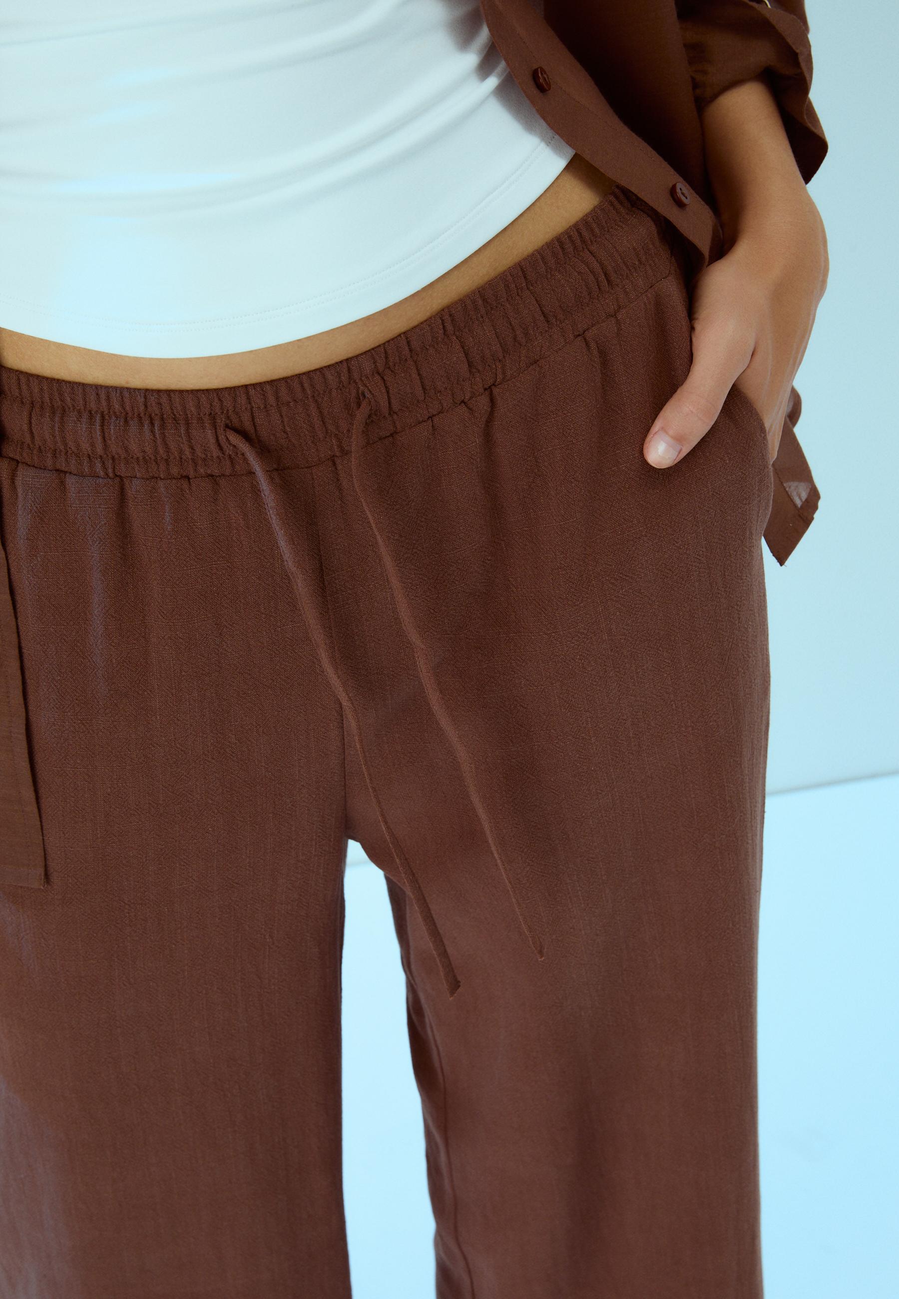 Rustic culottes — Brown