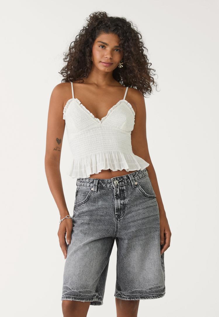 d95 jort bermuda denim