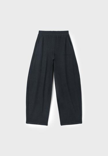 Soft-touch barrel joggers — Dark grey 7