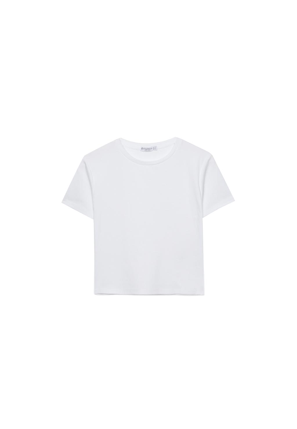 T-shirt court en coton