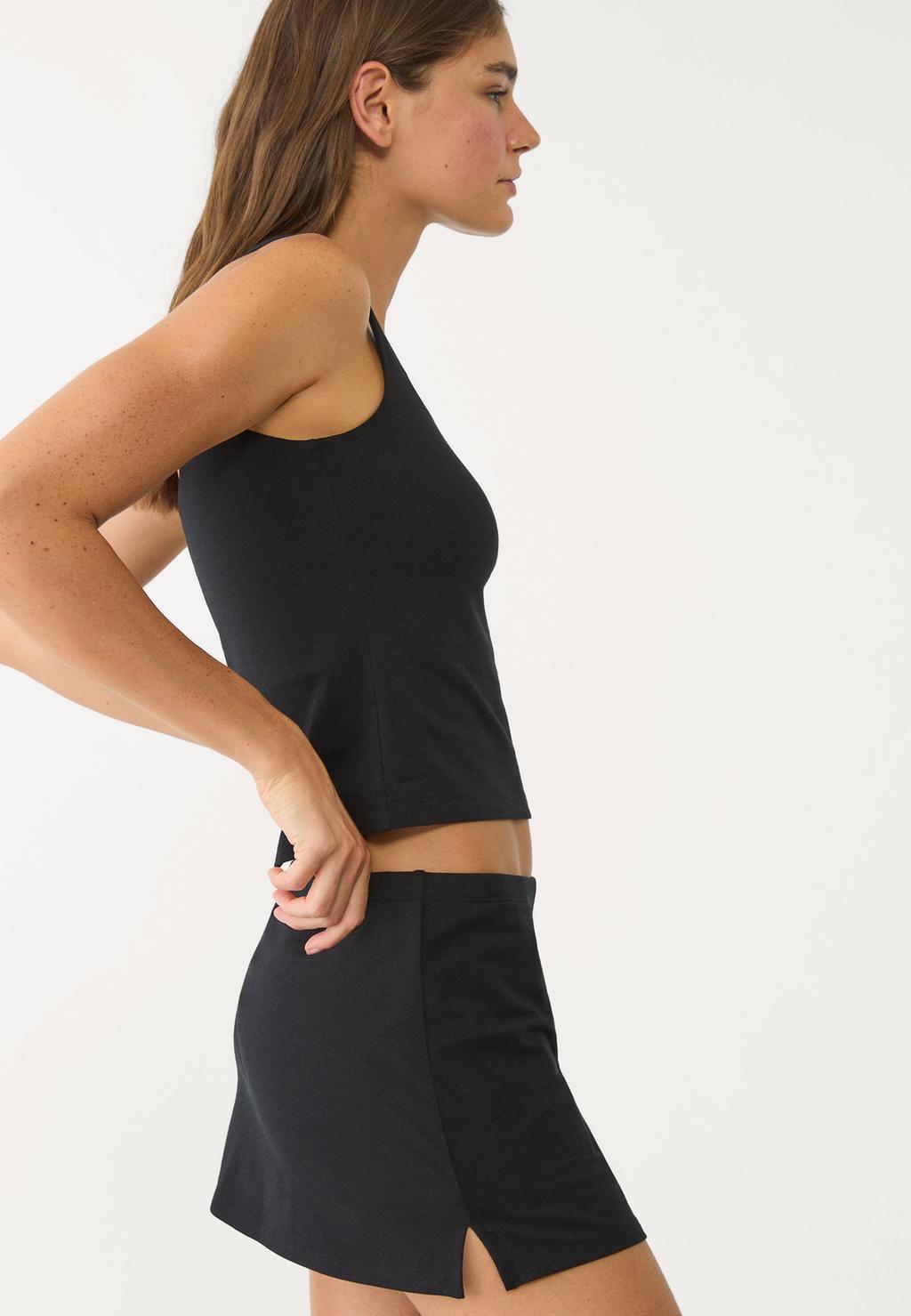 Falda pantalón mini