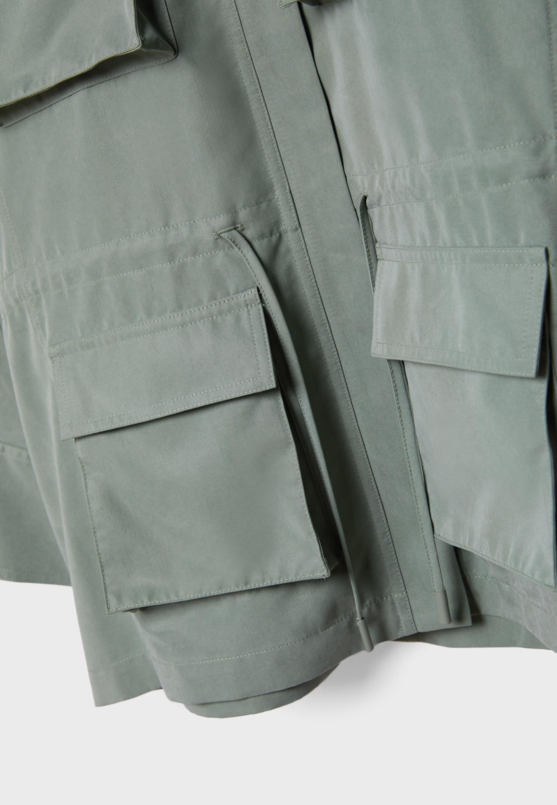 Fluid utility parka — Khaki
