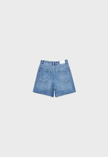 D93 Longline shorts — MEDIUM DENIM WASH 8
