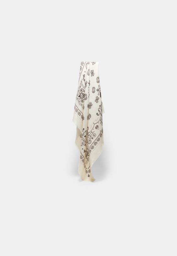 foulard effetto cashmere