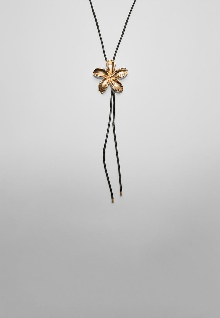collar cordon flor