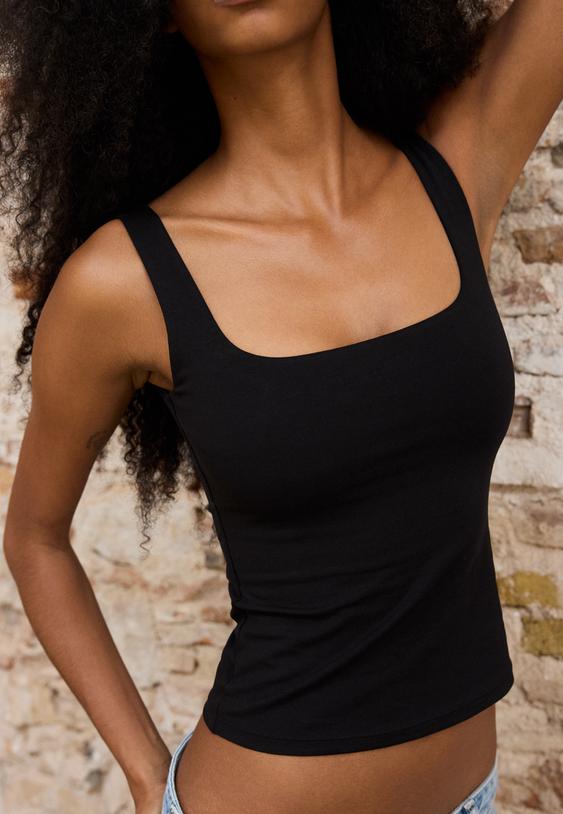 wide strap top
