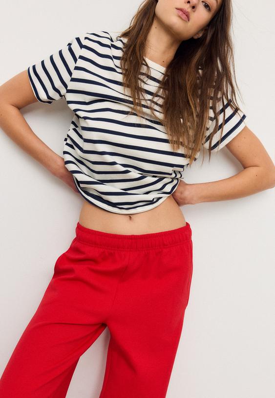 pantalon jogger wide leg