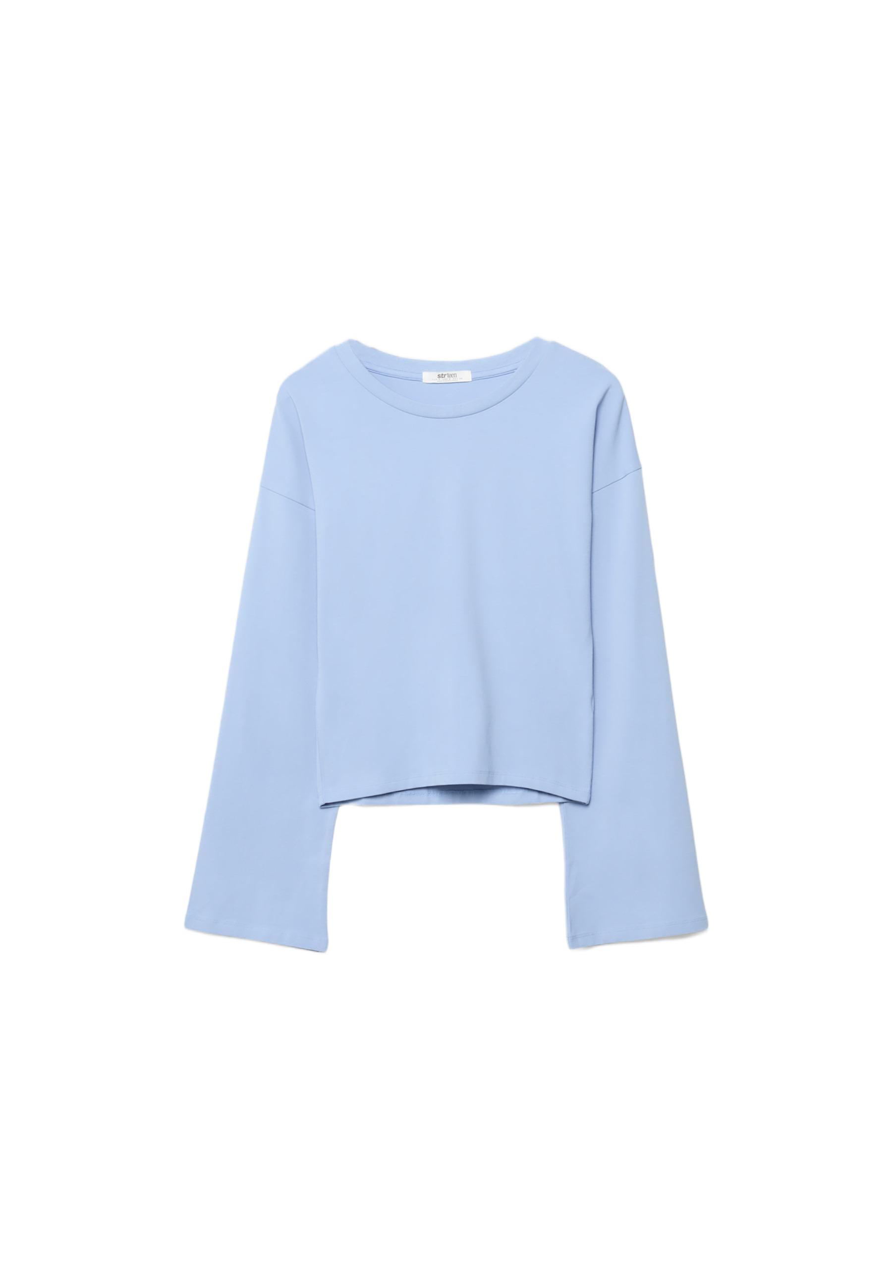 Kimono sleeve T-shirt — Sky blue
