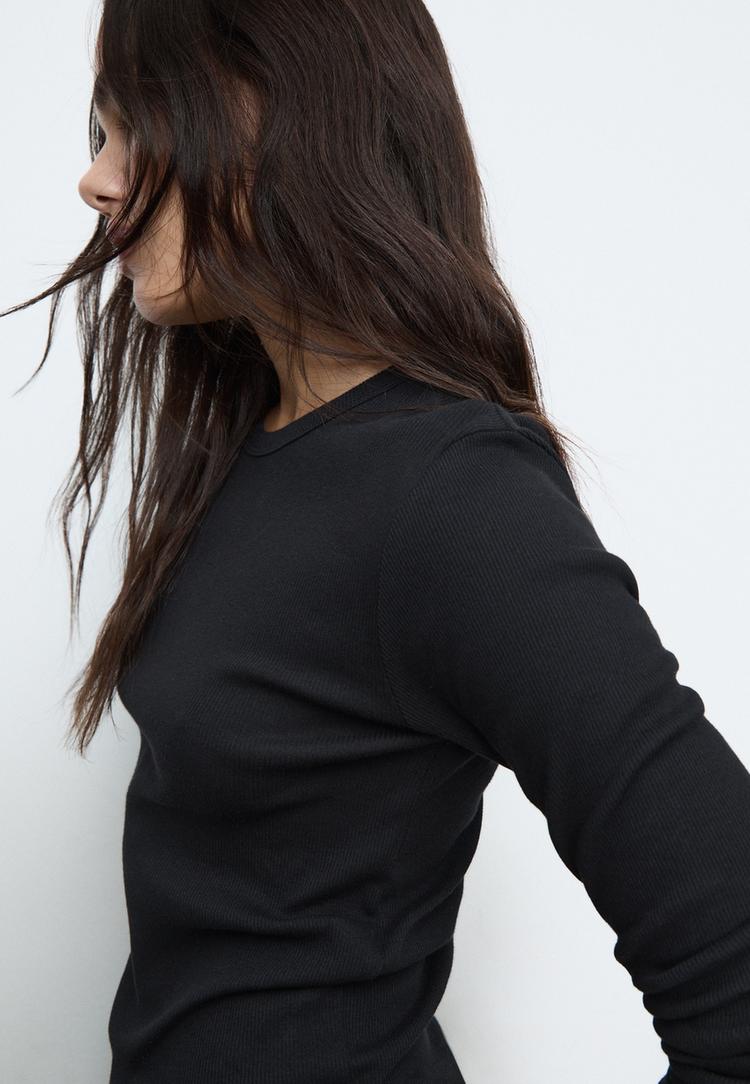 uzun kollu fitilli t