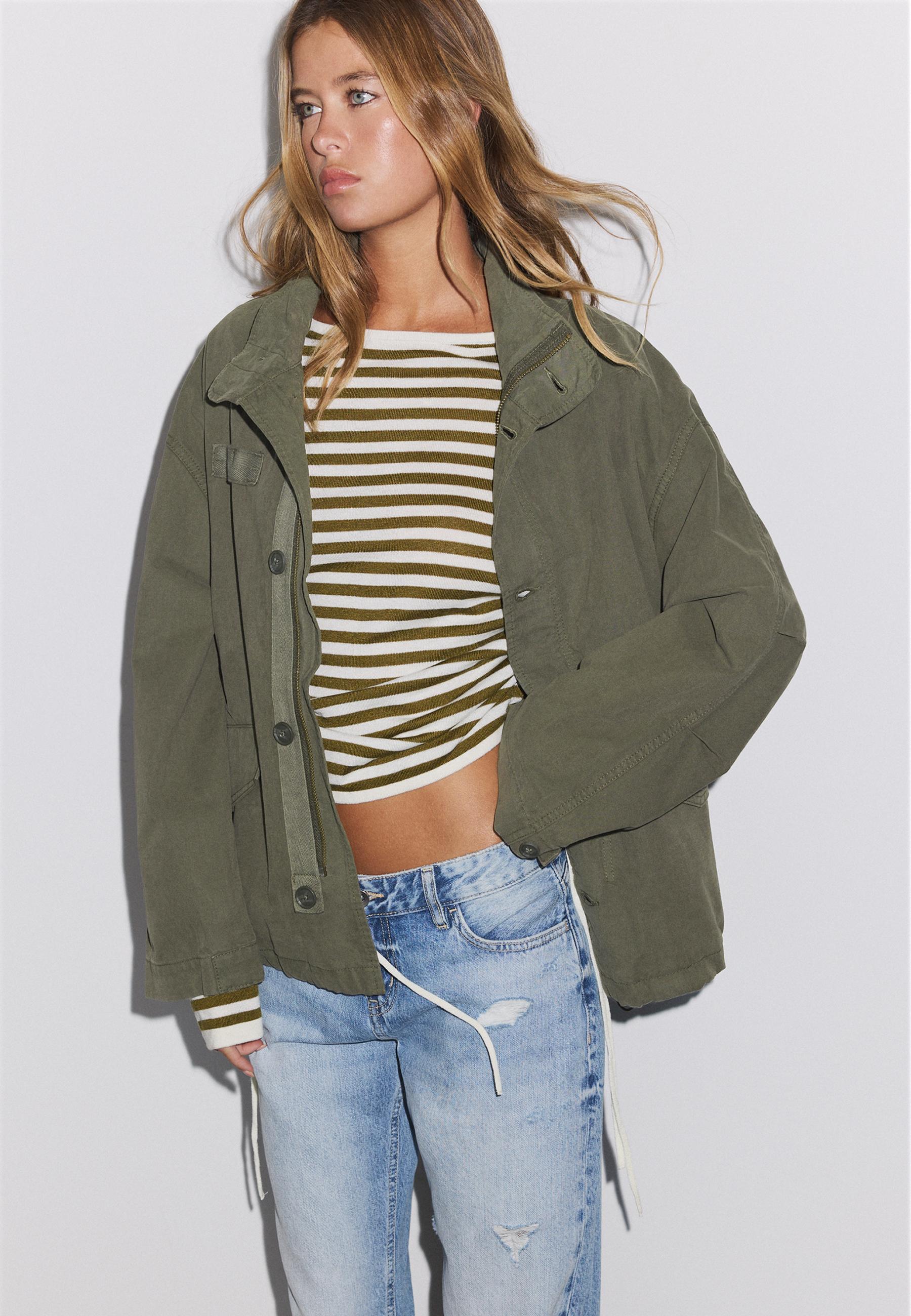 Kısa oversize ceket