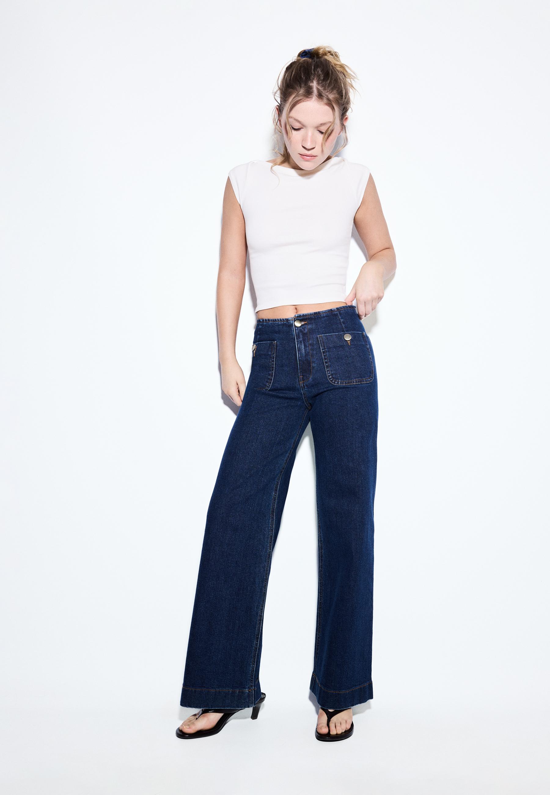 D77 minimal cepli jean - Görsel 7