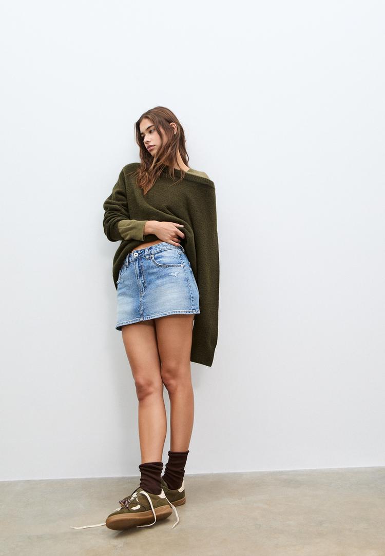 d62 gonna pantalone in denim