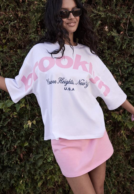 Kısa kollu pozisyonel t-shirt - Görsel 6