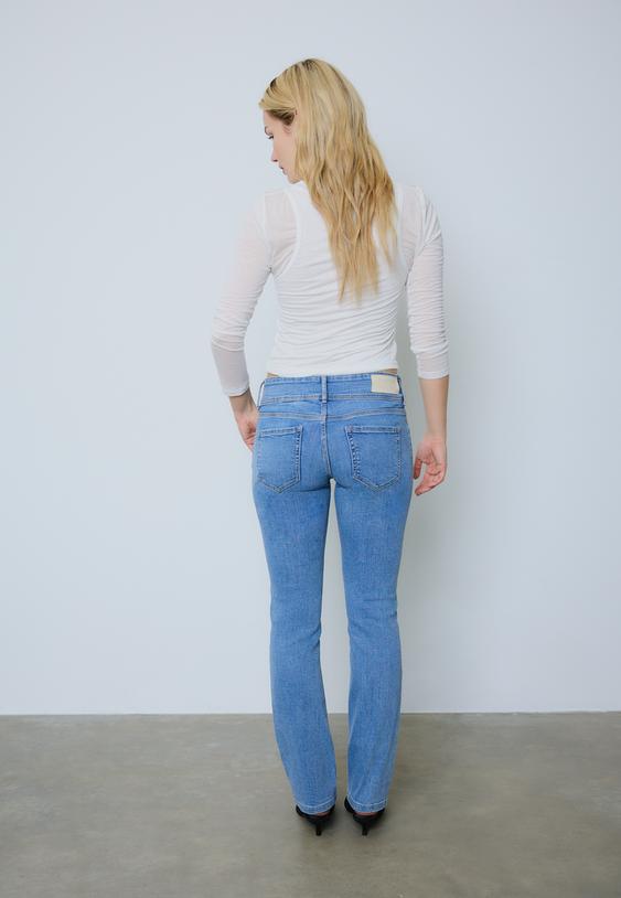 jean slim taille basse