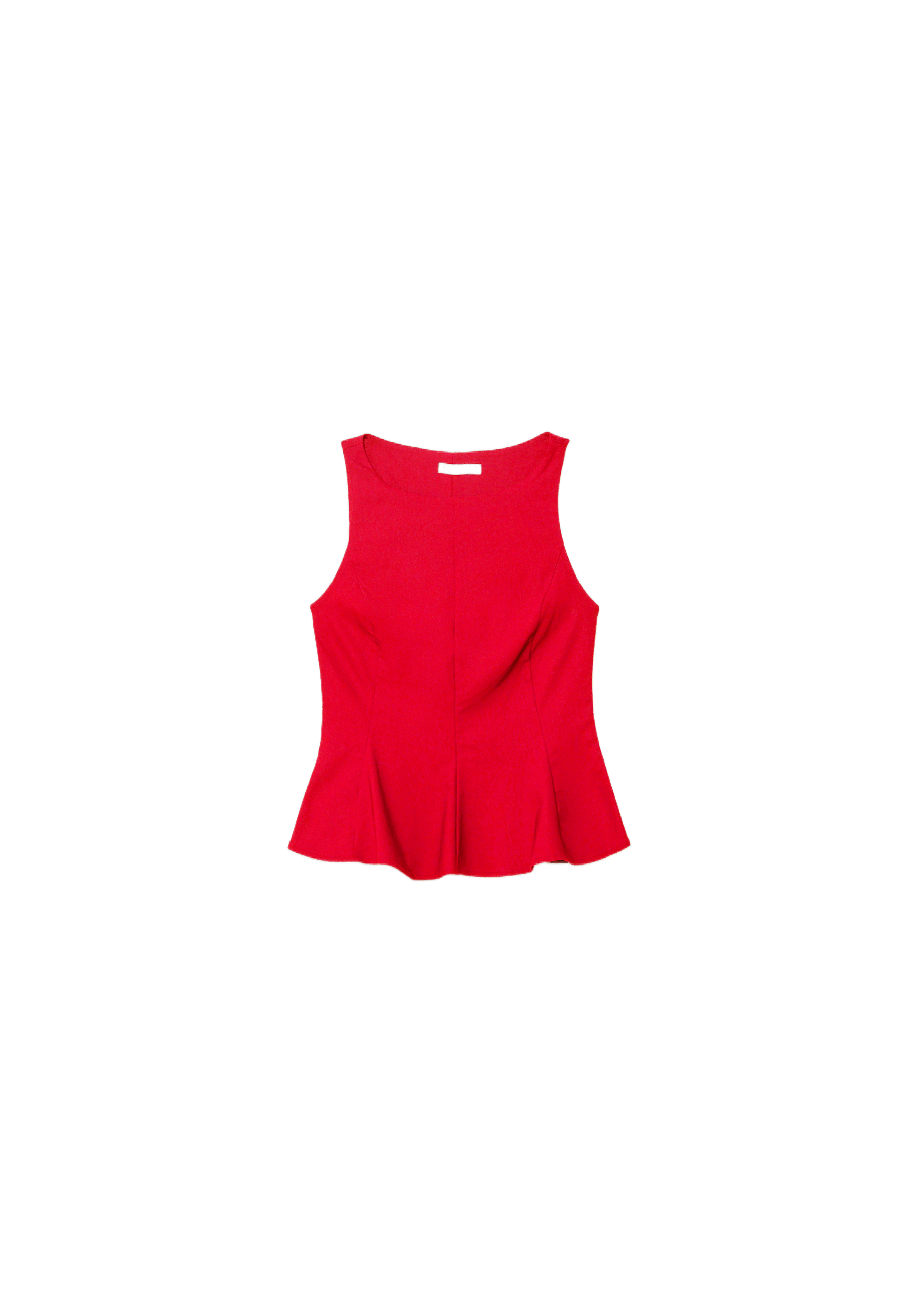 Kolsuz peplum top - Görsel 9