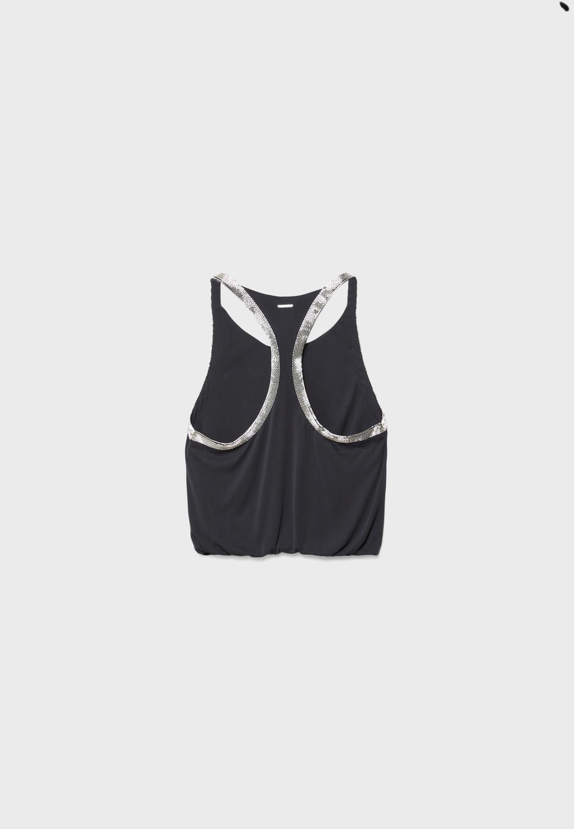 Maglietta Street One Con Dettagli Glitterati Donna – Girocollo, Mix Viscosa Ed Elastan, Comfort E Stile Glamour