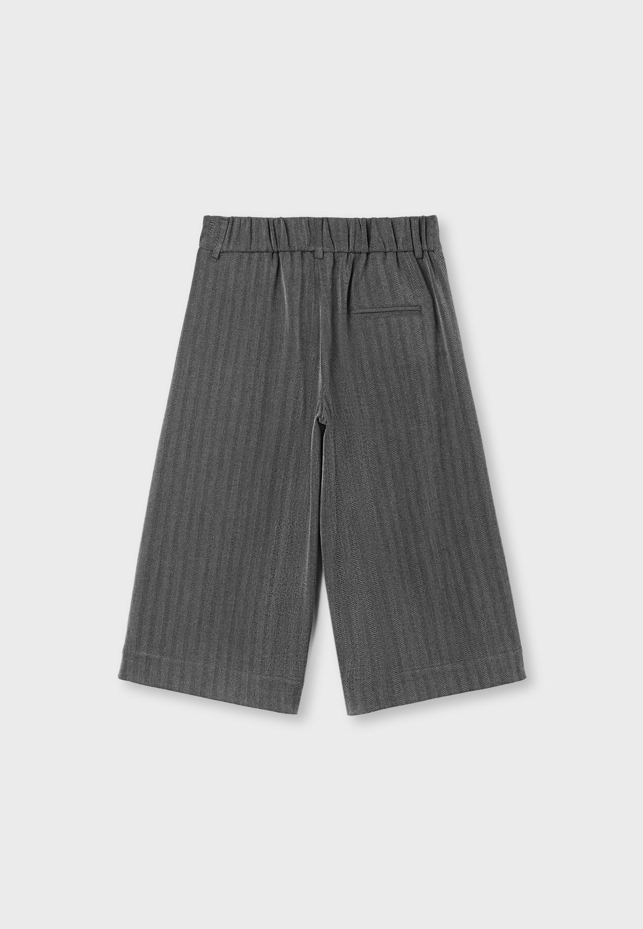 Tailored Bermuda shorts — Dark grey