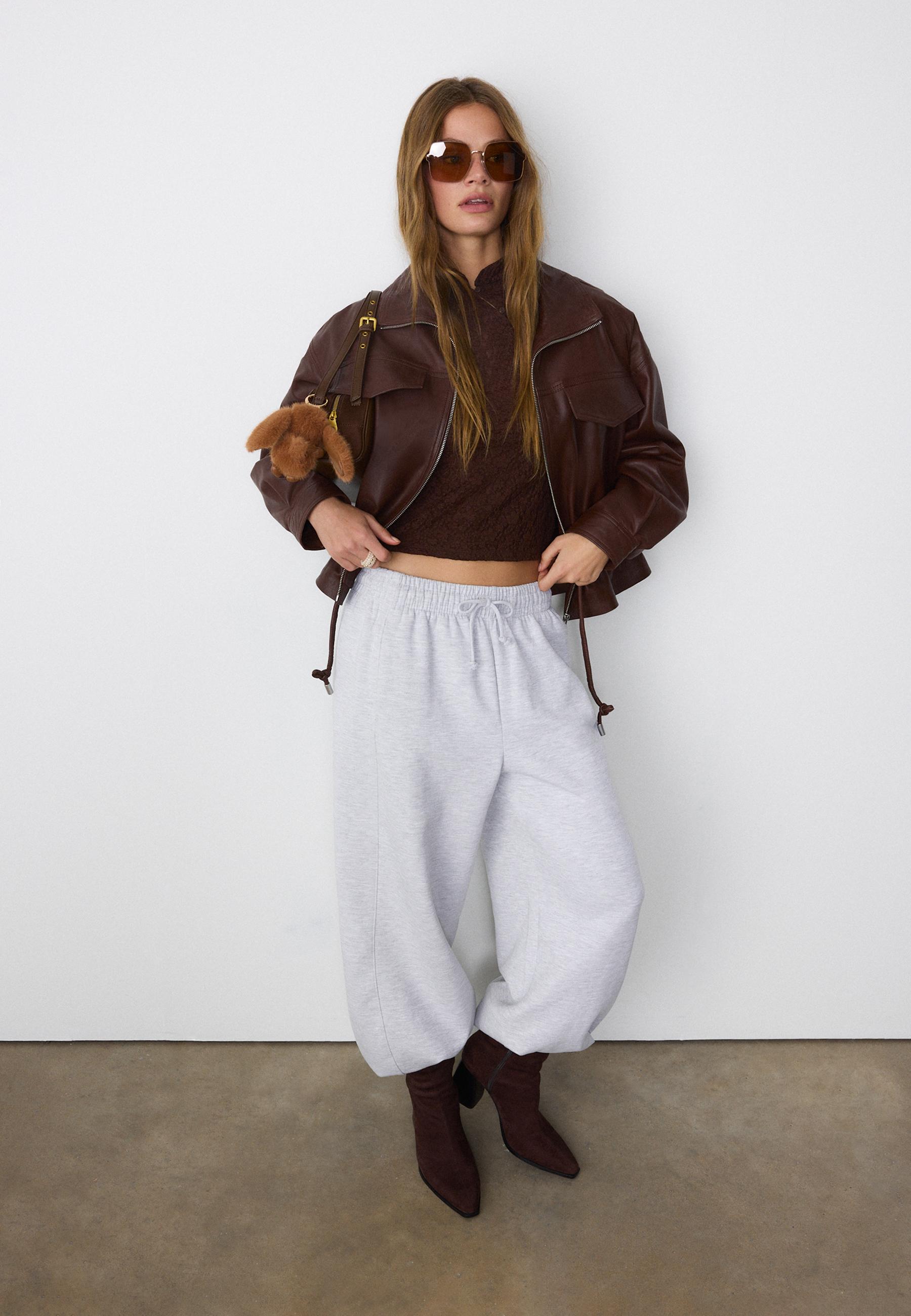 Süper barrel jogger pantolon - Görsel 15