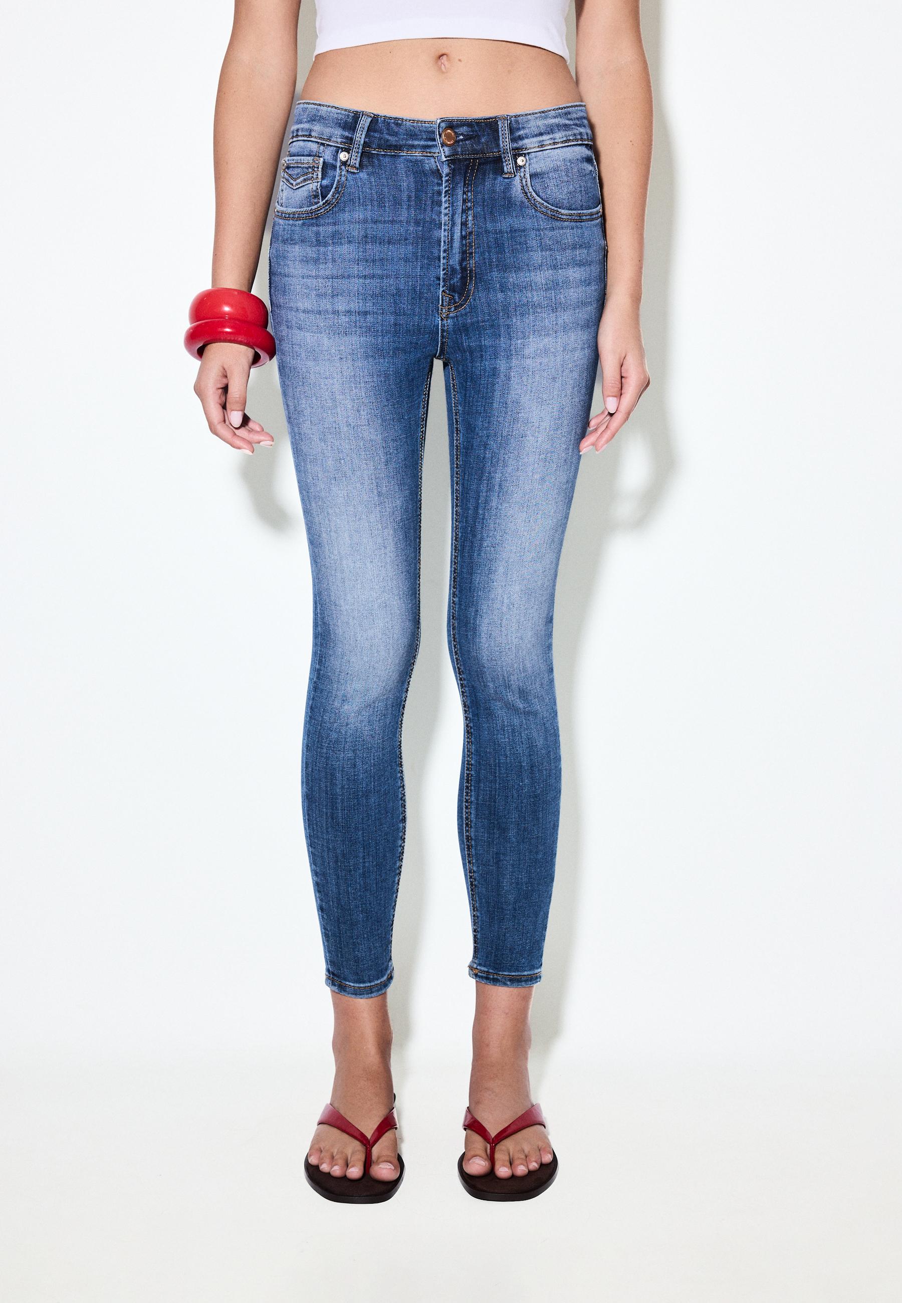 D07 normal bel skinny jean - Görsel 2