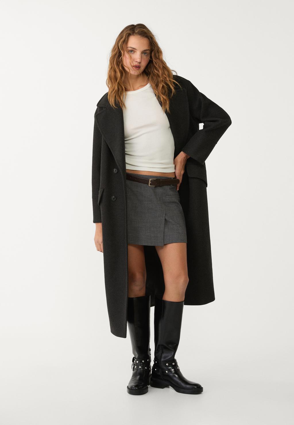 Geripptes Langarmshirt