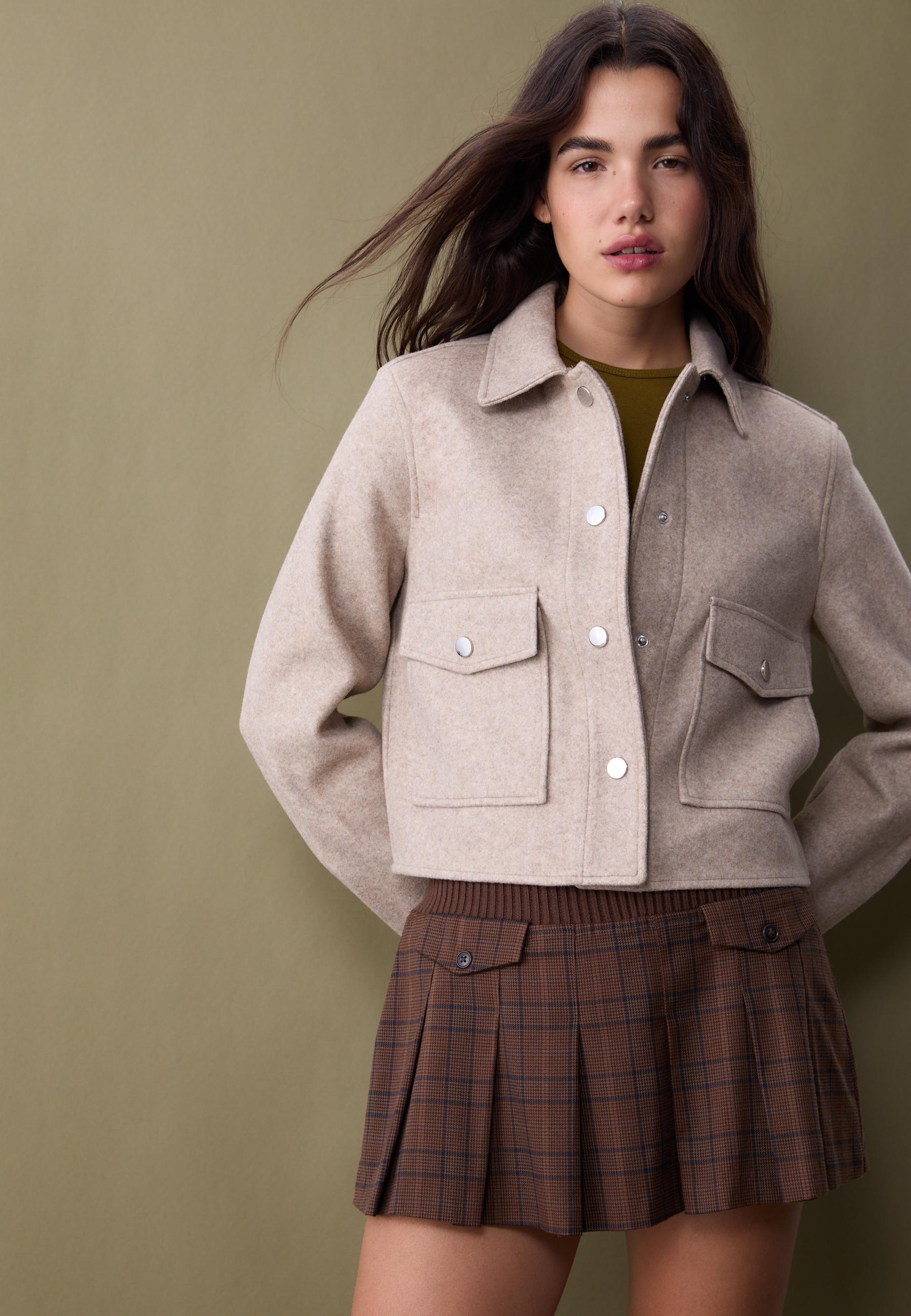 Soft short jacket - Women's fashion | Stradivarius México