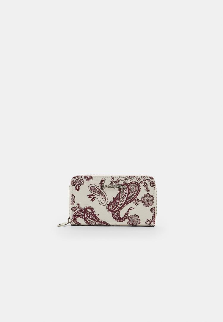 monedero rectangular estampado