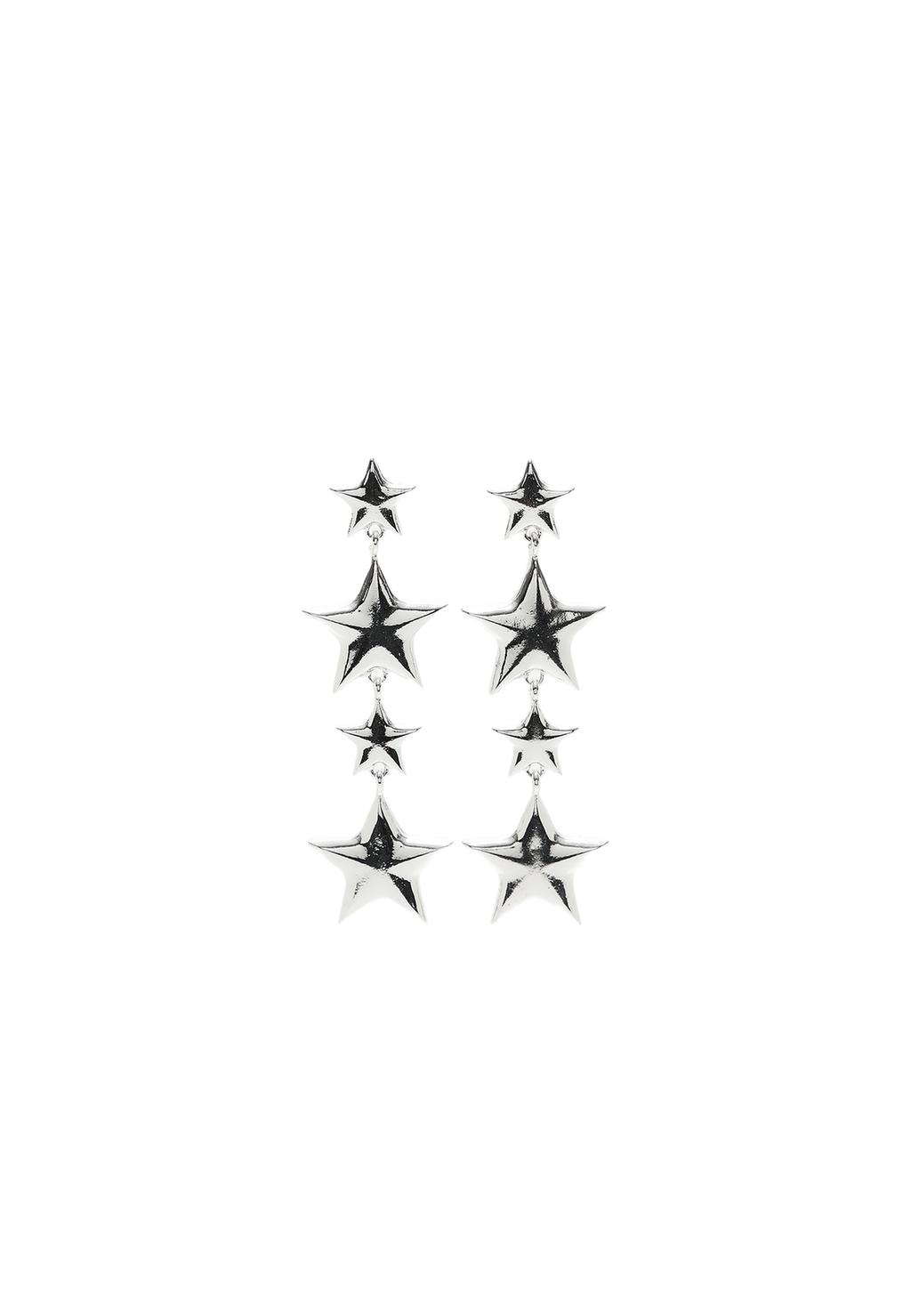 Pendientes largos estrellas