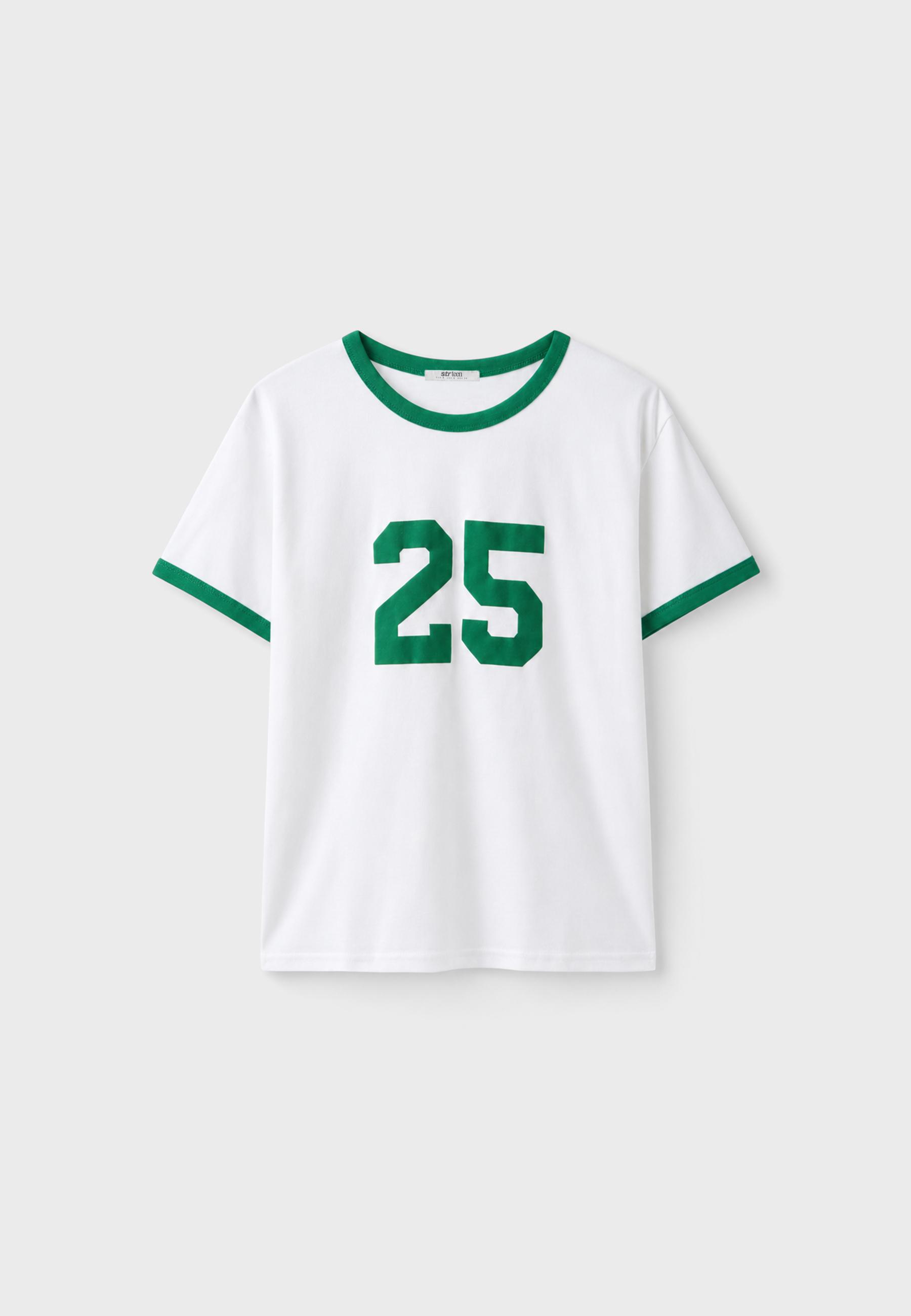 Printed T-shirt — Green
