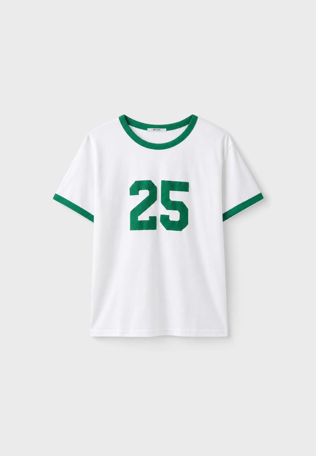 Printed T-shirt — Green