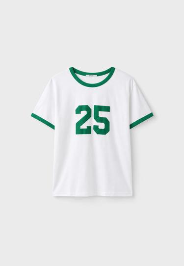 Printed T-shirt — Green 7