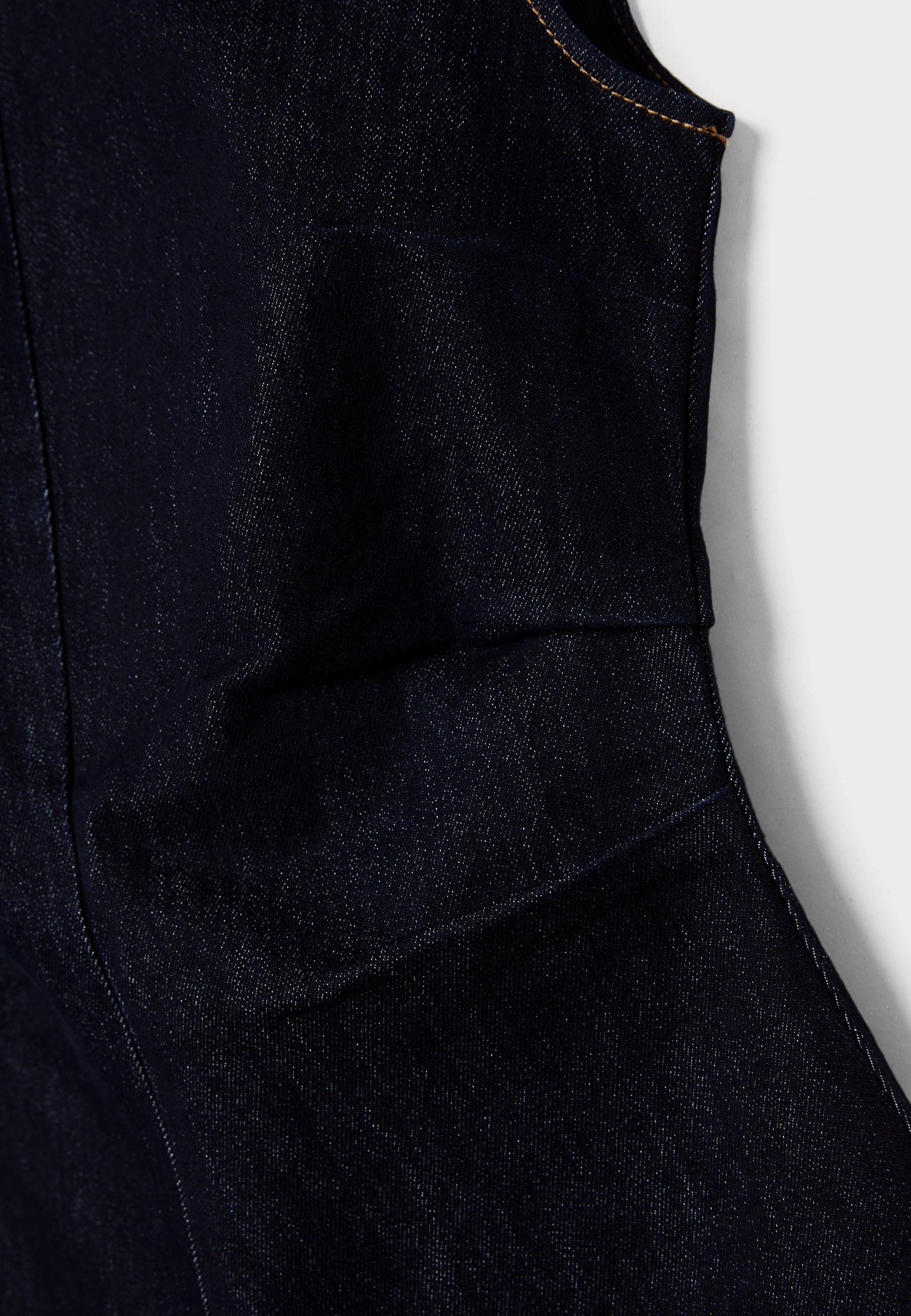 Kısa denim elbise - Görsel 10