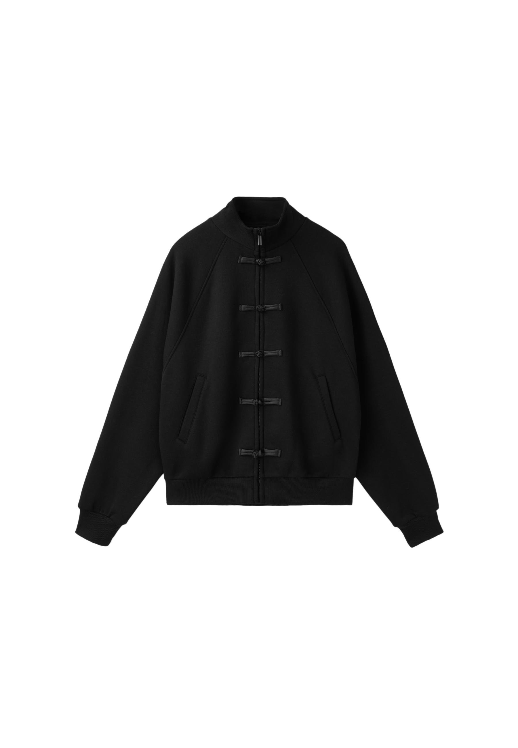 Toggle sweatshirt — Black