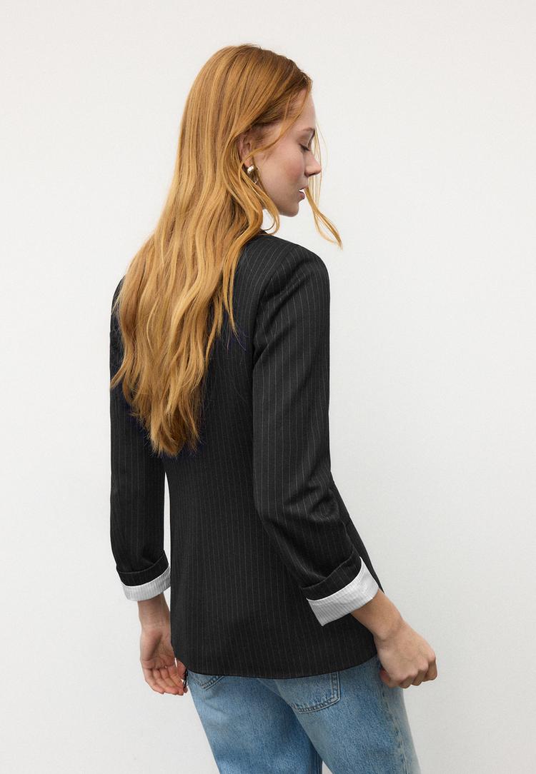 americana basica punto rayas