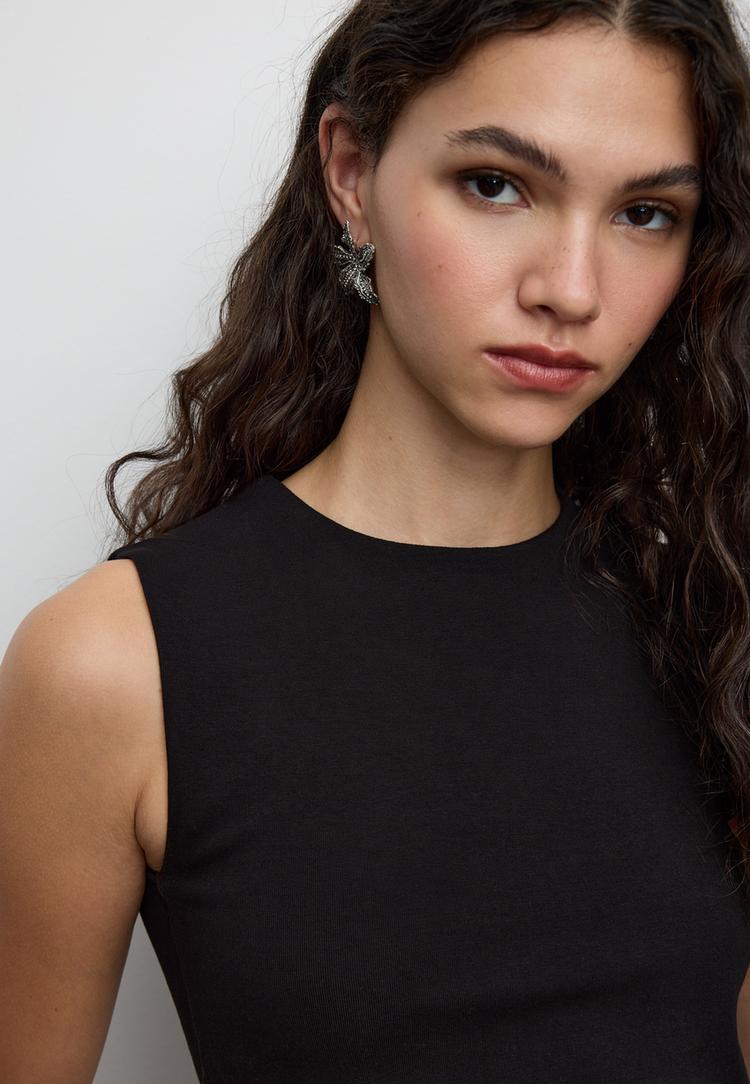 basic tshirt zonder mouwen