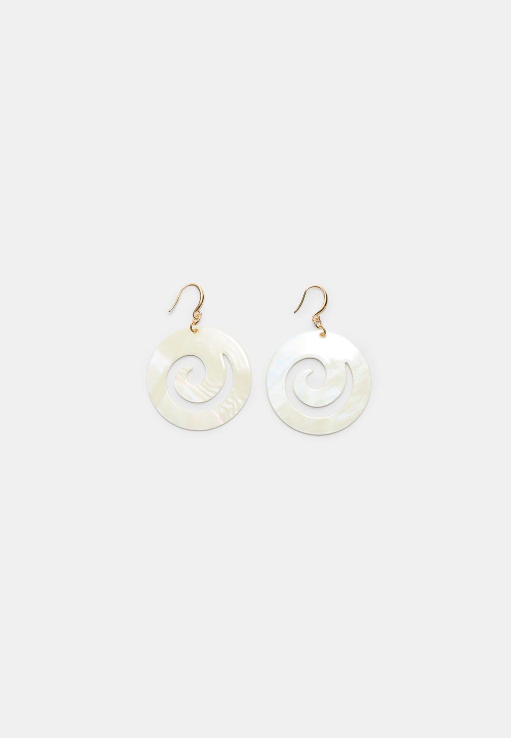 Spiral earrings