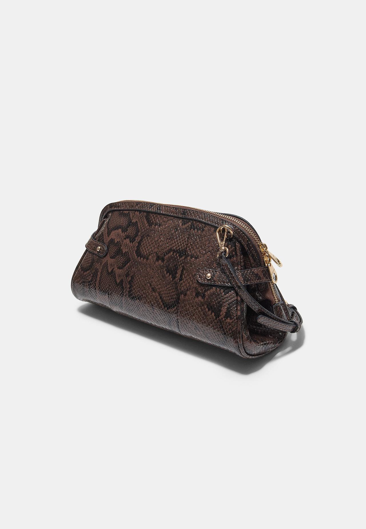 Retro crossbody bag — Brown