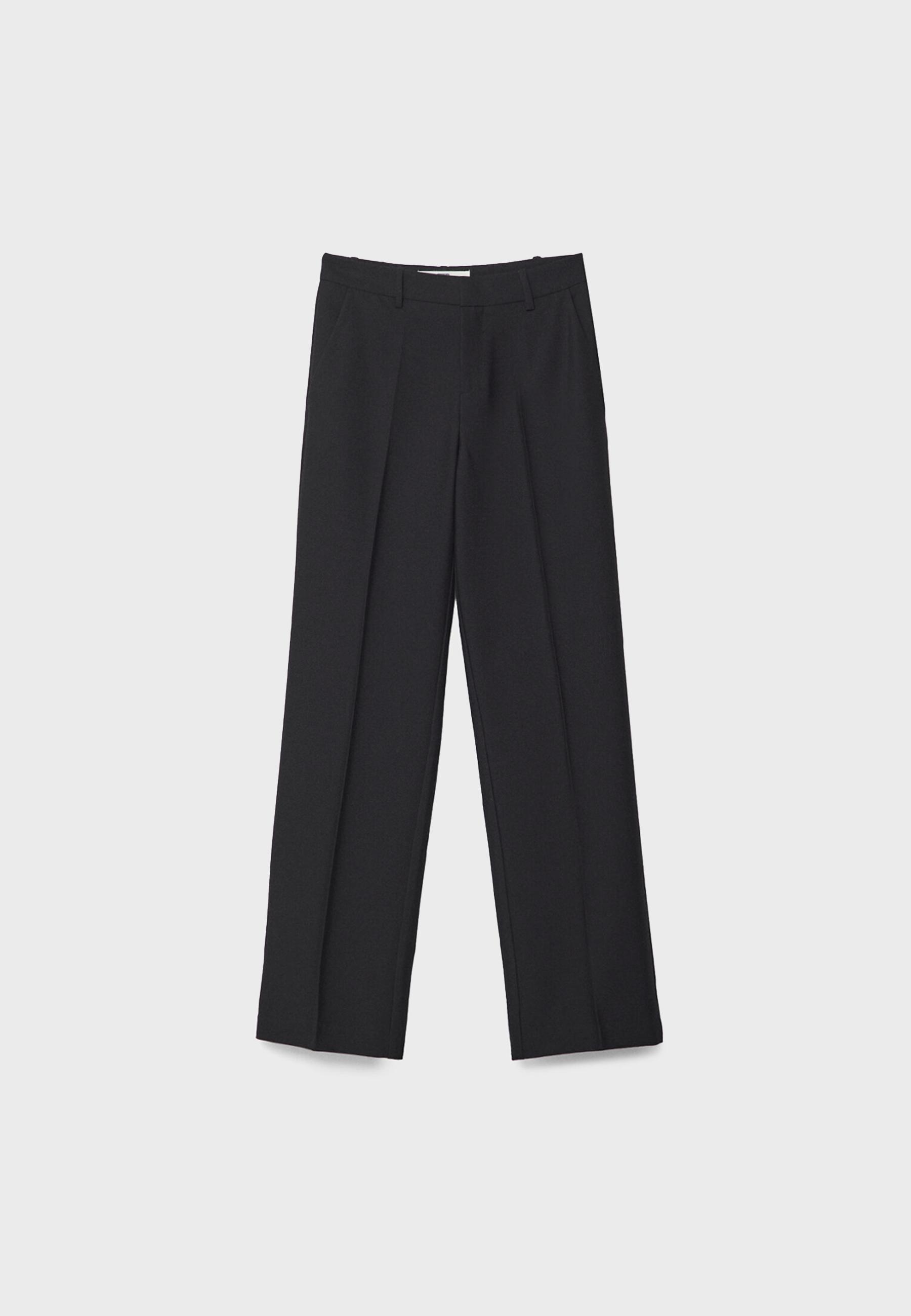 Smart trousers with pockets — Black