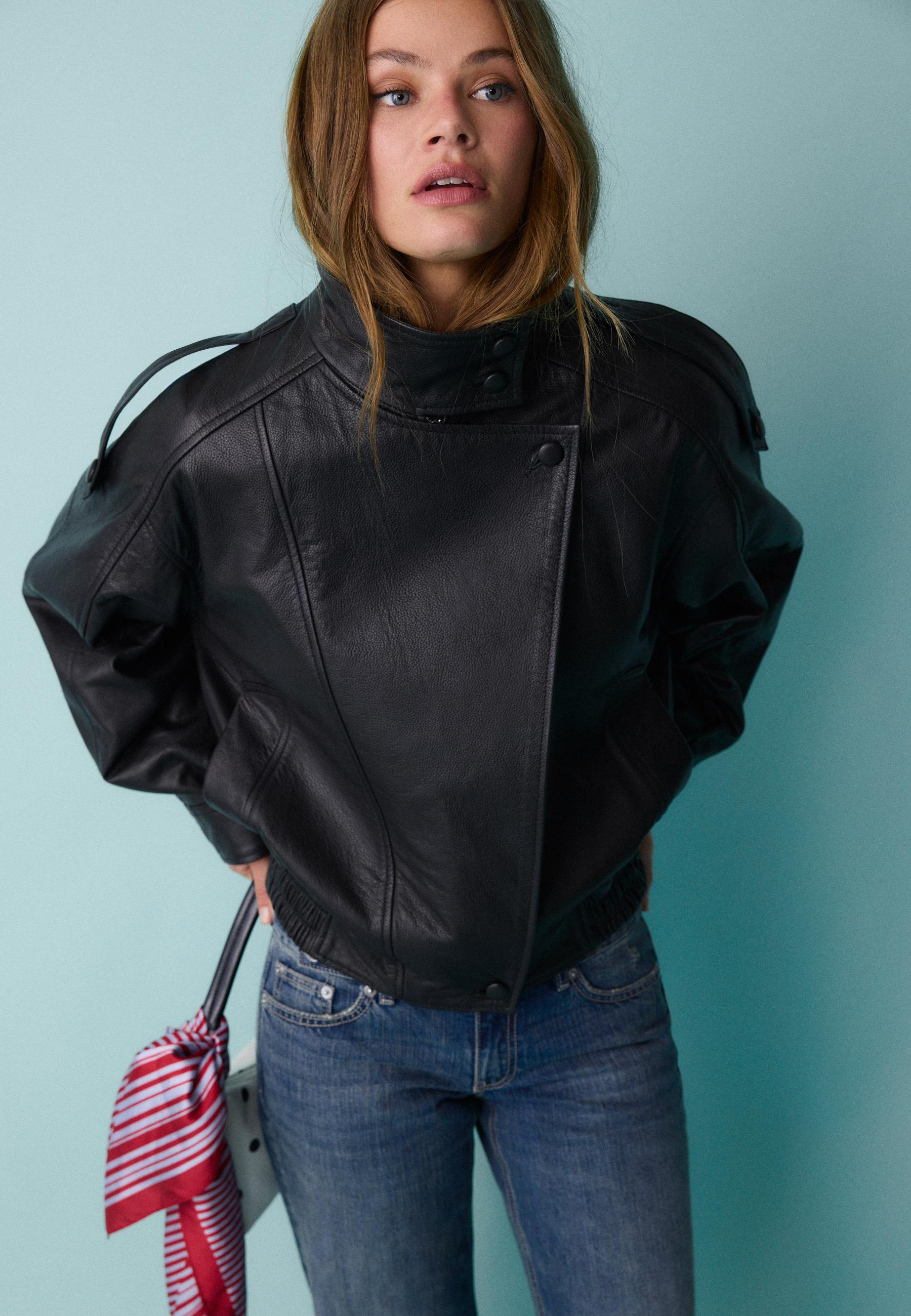 Leather jackets | Stradivarius Ukraine
