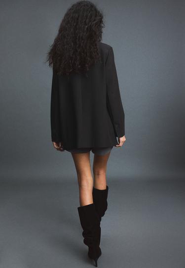 Regular fit blazer — Black 5