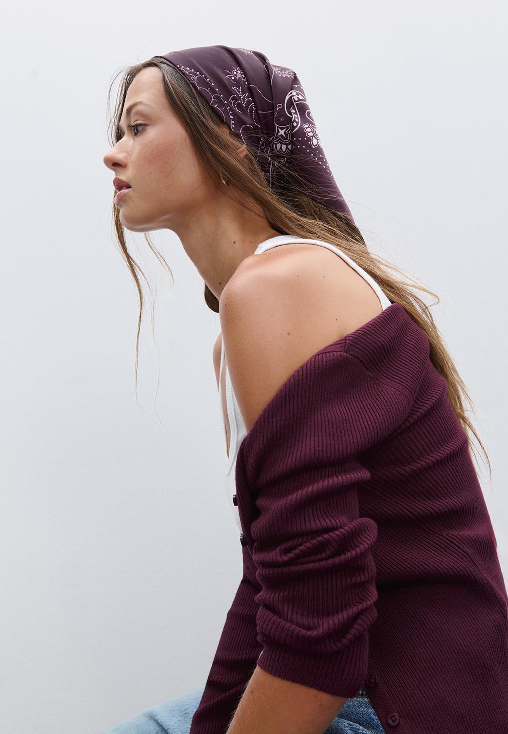 Printed scarf