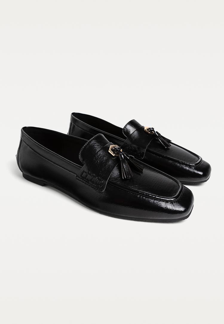 mocasines borlas