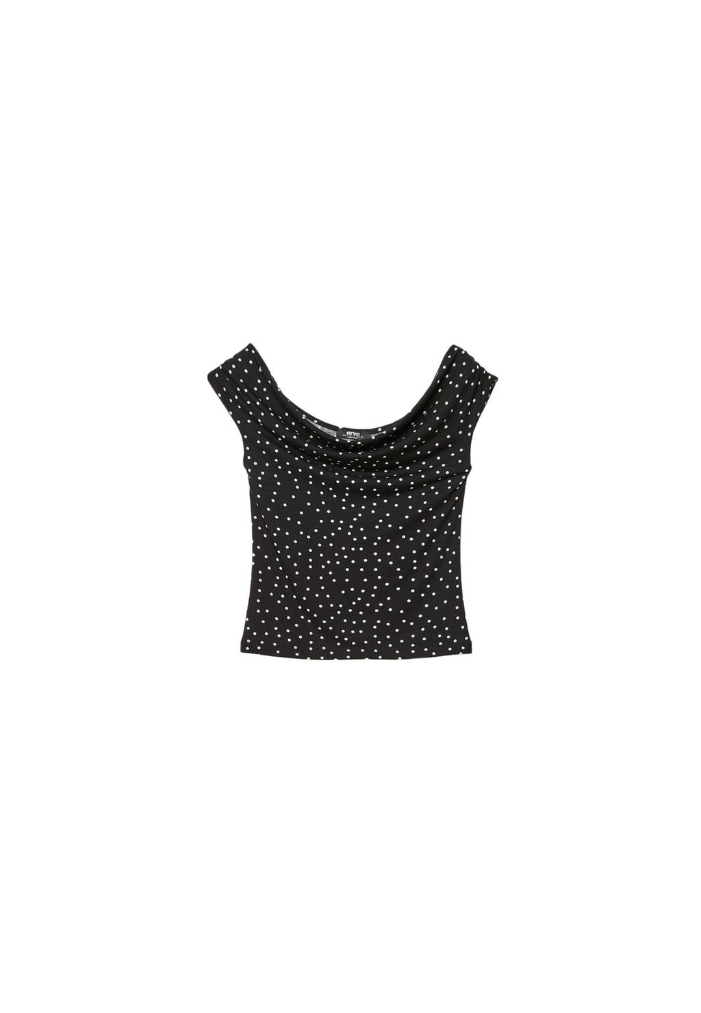 Camiseta asimétrica topos