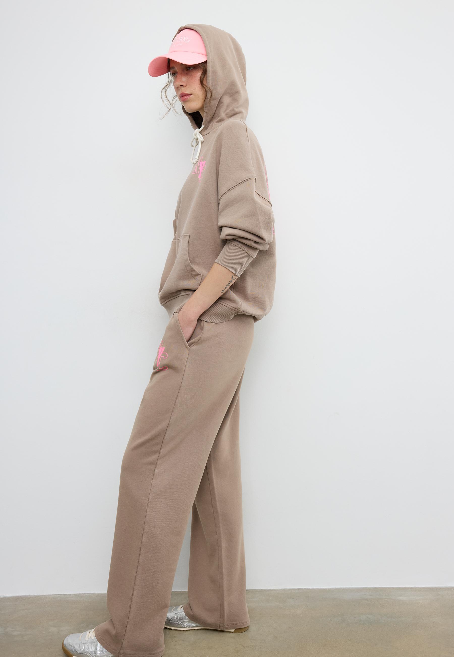 Stradivarius Παντελόνι Jogger Με Εφέ Ντεκαπαρισμένου Υφάσματος 0-428 S