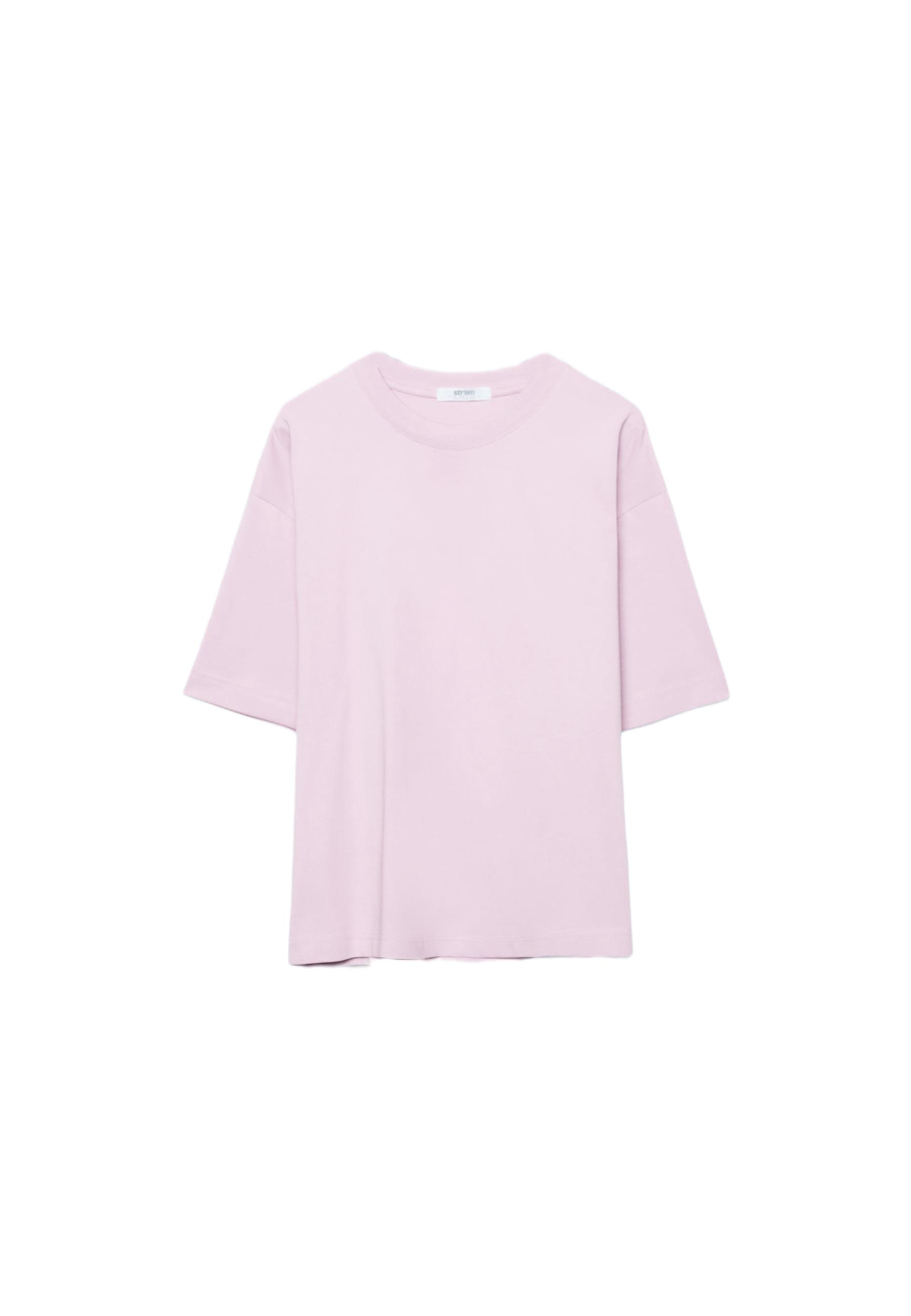 Oversize short sleeve T-shirt — Pastel pink