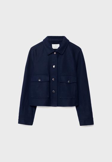 Kısa yumuşak ceket - Görsel 6