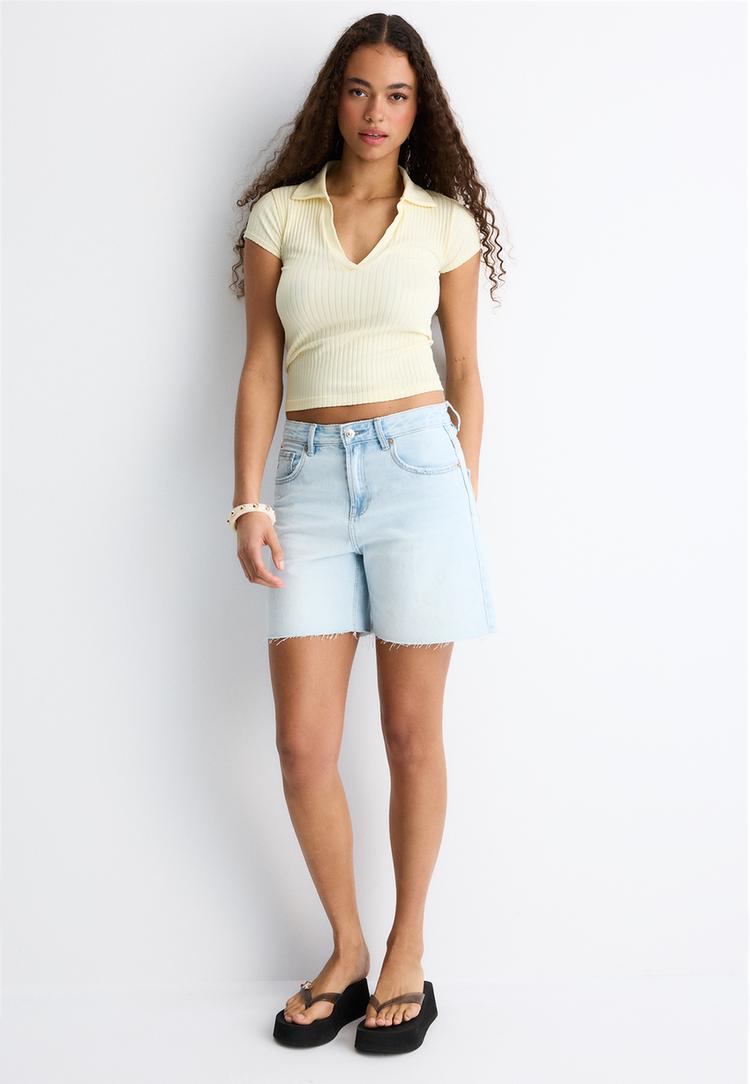 camiseta polo basico seamless